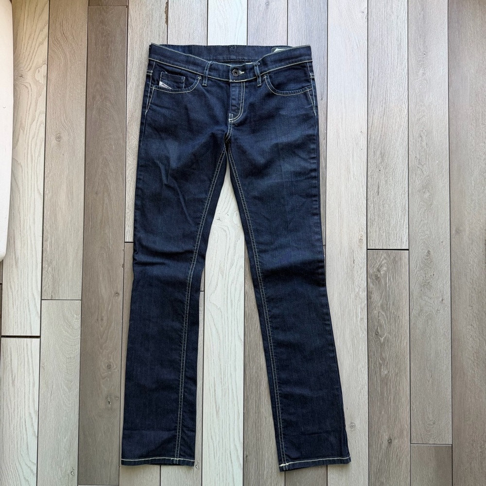 Diesel Dark Indigo Women's Straight Leg Jeans